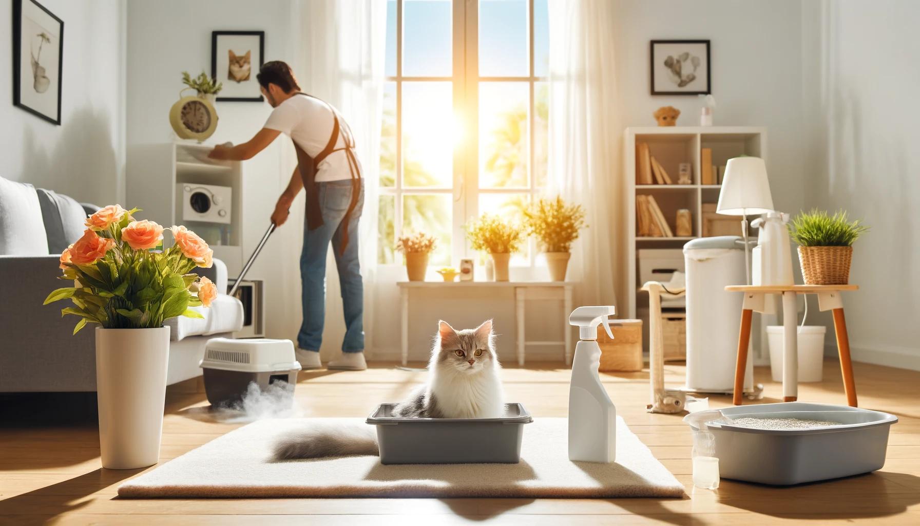 วิธีกำจัดกลิ่นแมวในบ้านให้ได้ผลจริง ไม่ส่งกลิ่นต่อแขกมาเยี่ยมบ้าน